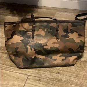 Michael Kors Limited Edition Camo Tote